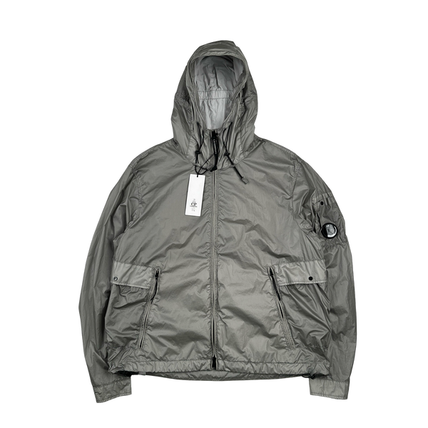 CP Company Grey CS II Lens Viewer Lightweight Jacket - Large