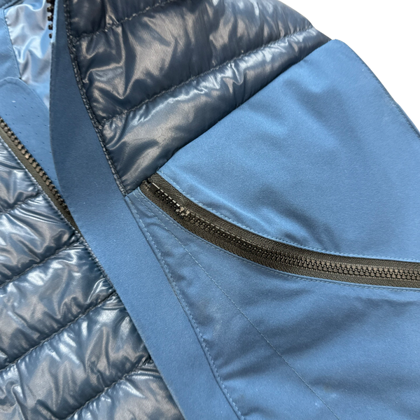 CP Company Navy Blue DD Shell Puffer Jacket - Medium