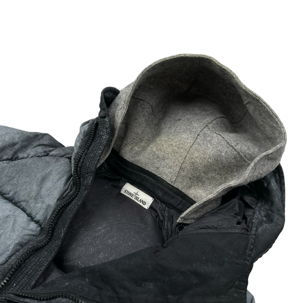 Stone Island 2017 Tela Nylon Down Dust Frost Puffer - XL