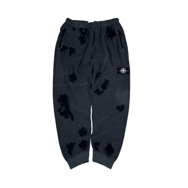 Stone Island 2023 Hand Coloured Cotton Pile Special Process Joggers - Large