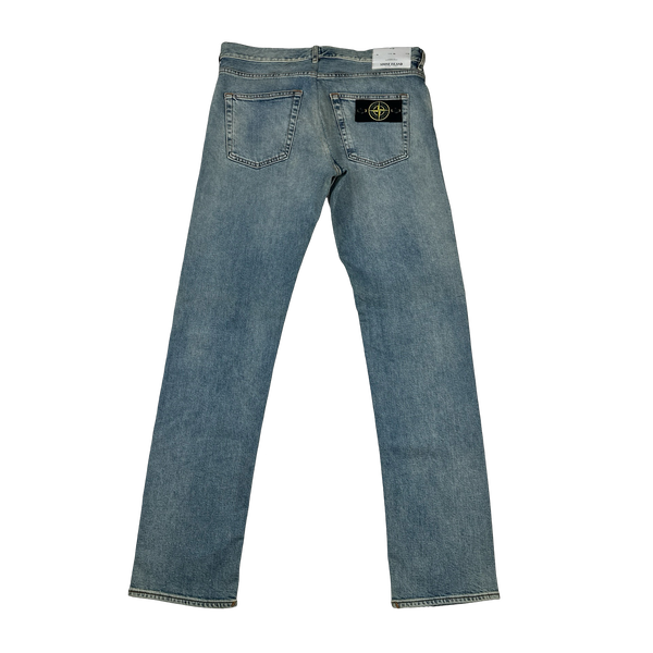 Stone Island 2016 Light Wash Slim Fit Jeans - 32"