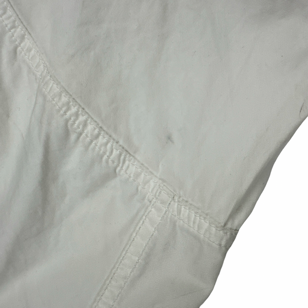 Stone Island 2021 White Multi Pocket Smock - Small