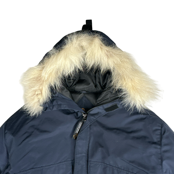 Canada Goose Navy Multi Pocket Premium Down Parka Jacket - XXL