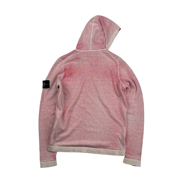 Stone Island 2017 Hand Sprayed Pullover Cotton Knit - Small