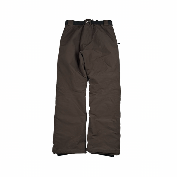 Peak Performance Brown Gore-Tex Fleece Lined Ski Trousers - Medium
