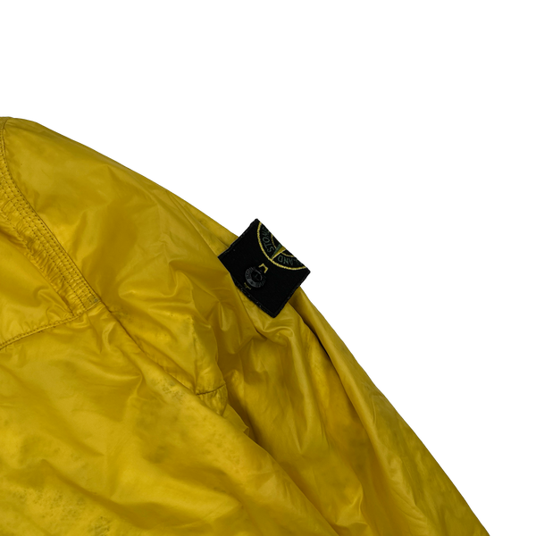 Stone Island 2013 Yellow Micro Rip Stop Tyveck Shield Jacket - Medium