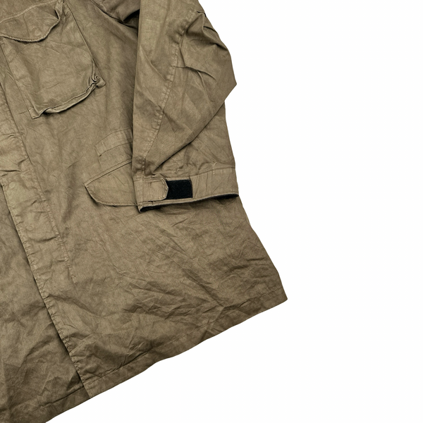 Stone Island 2005 Shoulder Badge Lino Flax Dutch Rope Jacket - XXL