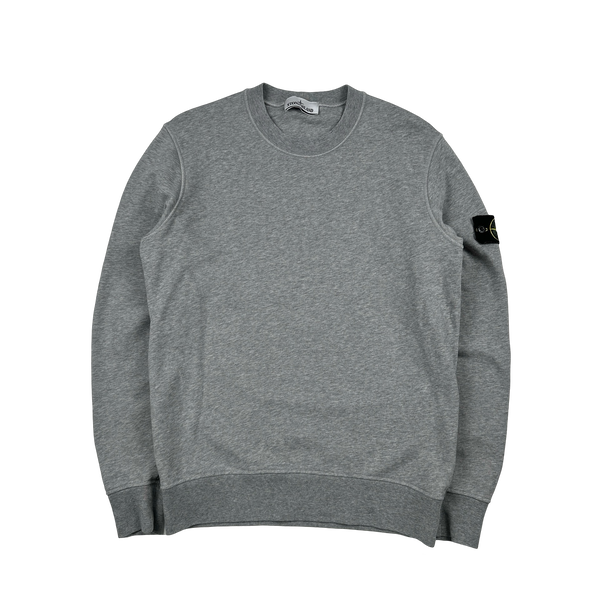 Stone Island 2023 Grey Crewneck Sweatshirt - Medium