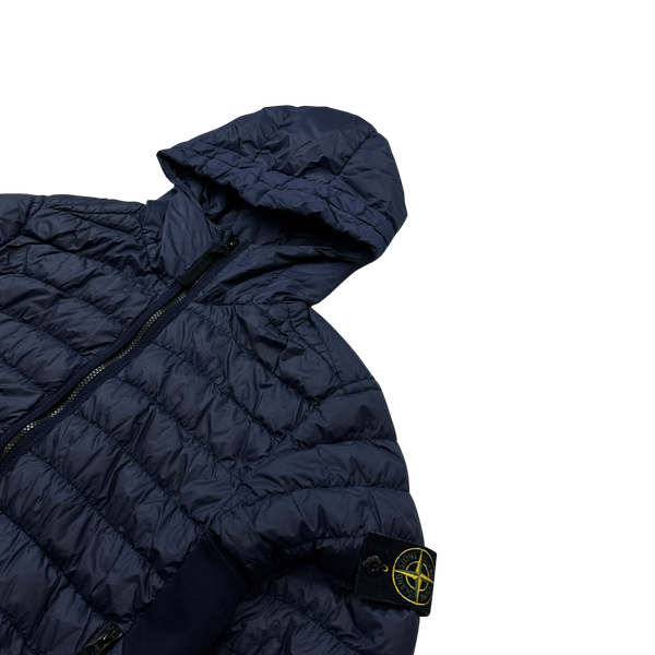 Stone Island 2018 Navy Blue Down Filled Puffer - Medium