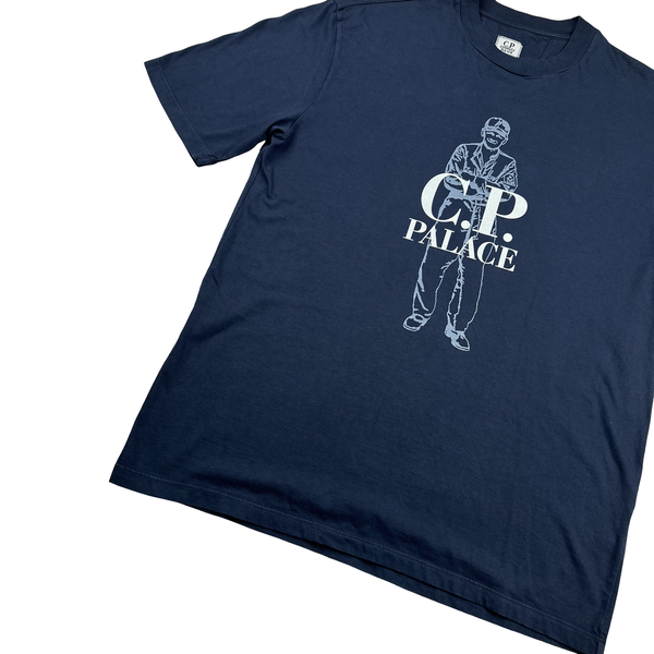 CP Company X Palace Navy Graphic Chester Perry - Medium