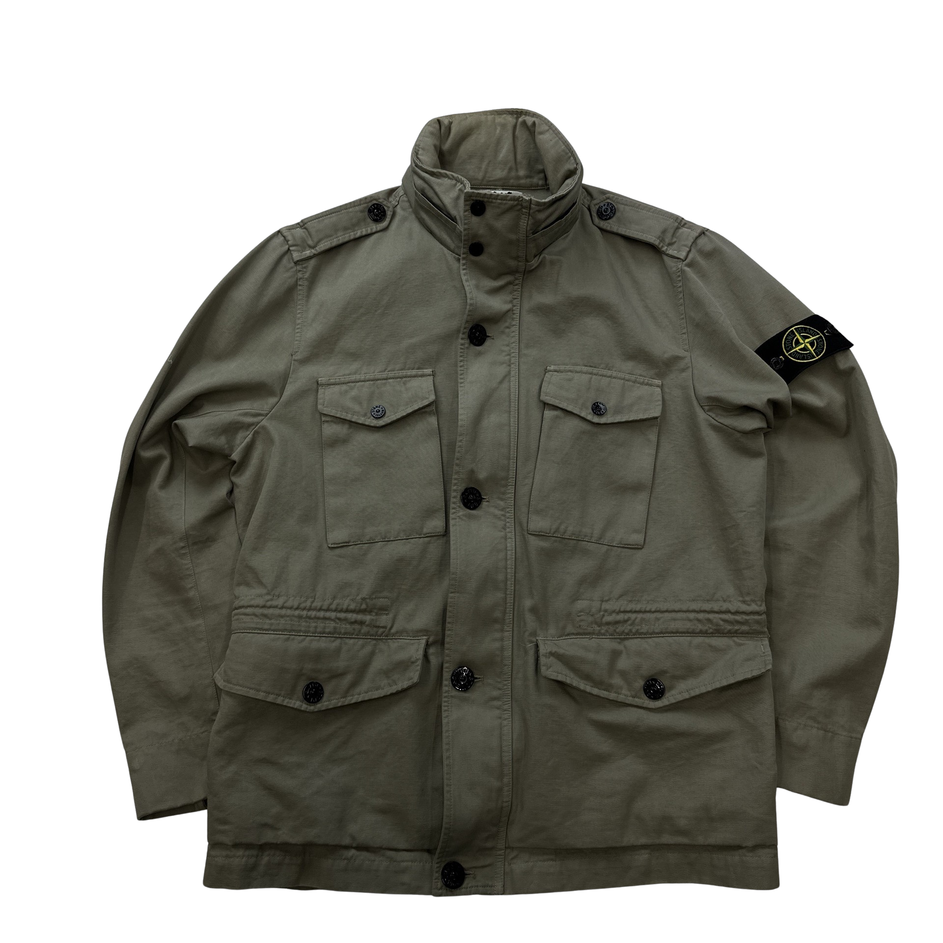 Stone island chalk pocket field jacket sales