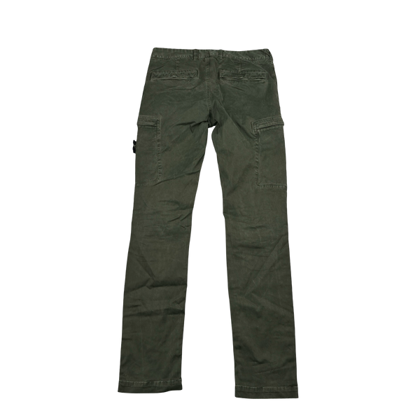 Stone Island 2020 Military Green SK Cargo Trousers - 31"