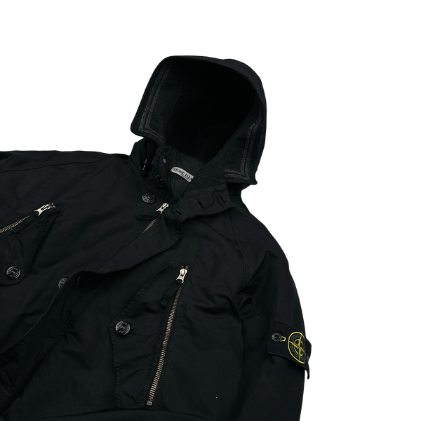 Stone Island 2009 Black David TC Down Lined Jacket - XL