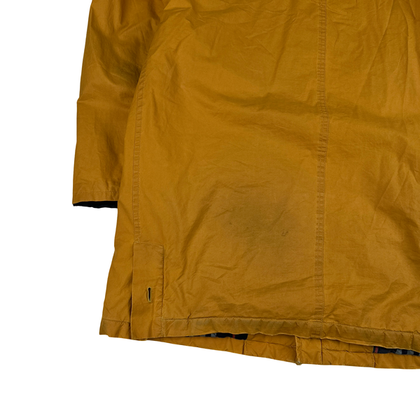 Burberry Orange Nova Check Lined Jacket - XL