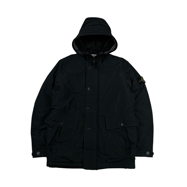 Stone Island 2019 Black Micro Reps Primaloft Jacket - Small