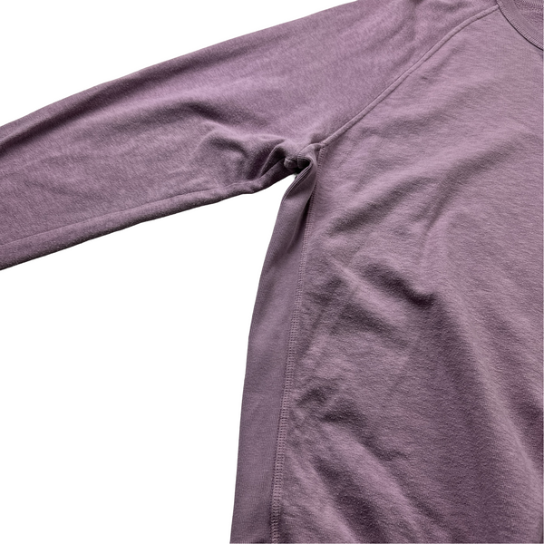 Stone Island 2020 Pink Cotton Crewneck Sweatshirt - Large
