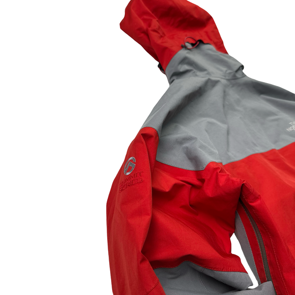 North Face Red Colour Block Summit Series Gore Tex Jacket - Small