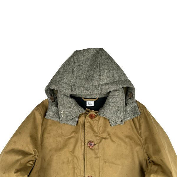 CP Company Beige MTP Liner Jacket - Large
