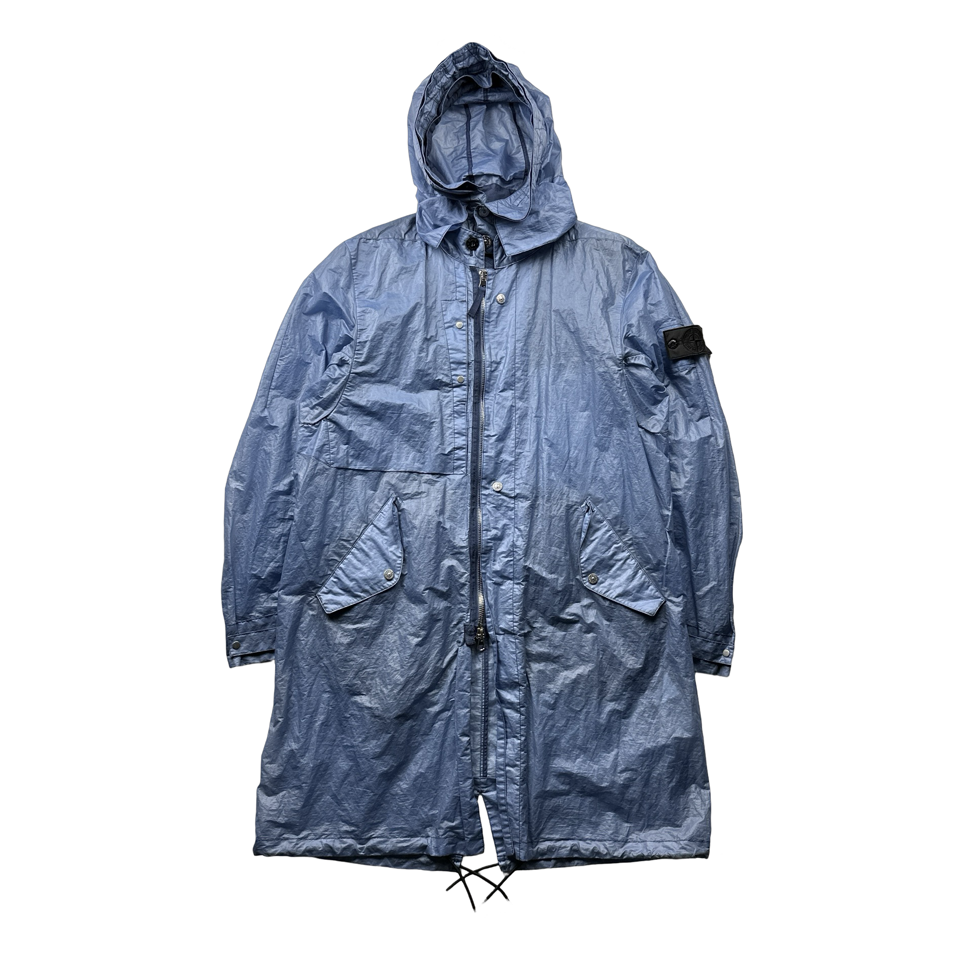 Stone Island 2020 Blue Opak Long Parka Shadow Project Jacket