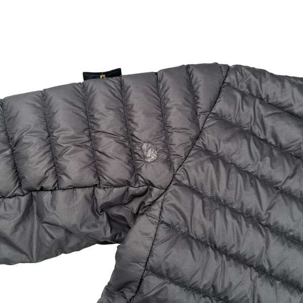 Stone Island 2018 Charcoal Micro Yarn Down Puffer Overshirt - Medium