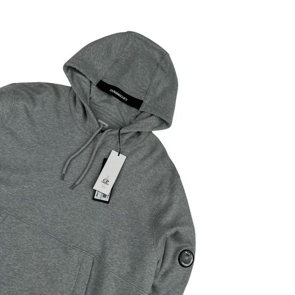 CP Company Grey Cotton Lens Viewer Hoodie - XL - XXL - 3XL