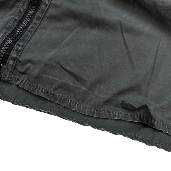 Stone Island 2019 Grey Cotton Garment Dyed Overshirt - Medium