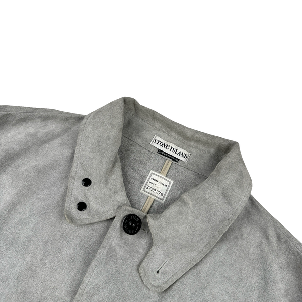 Stone Island 1997 Grey Archive VDM Suede Jacket - XXL – Mat's Island