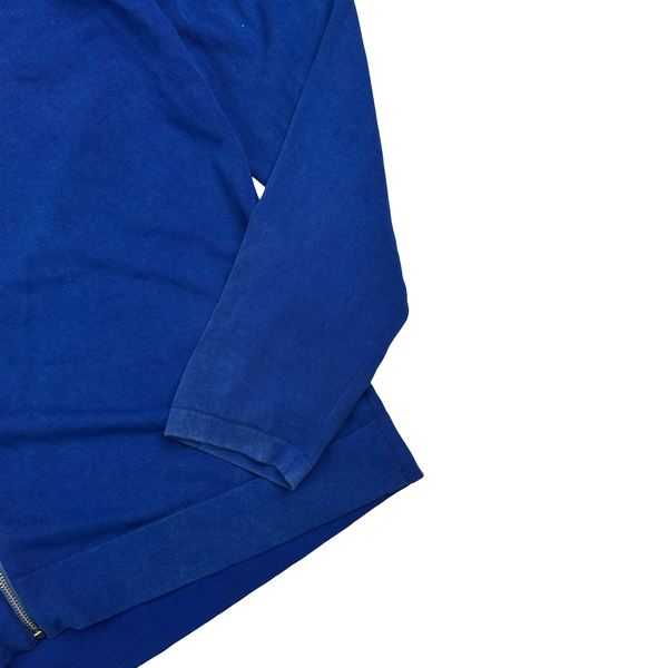 CP Company Blue Re Colour Lightweight Zip Up Jumper - 3XL