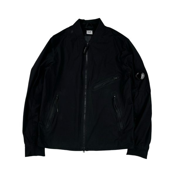 CP Company Black Pro Tek Bomber Jacket - Medium