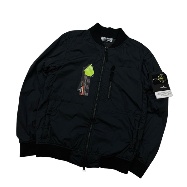 Stone Island Black Nylon Skin Touch TC Polartec Jacket - Small