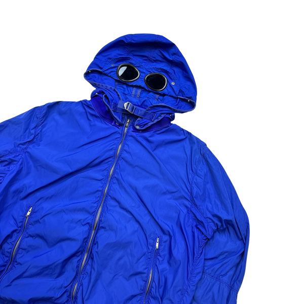CP Company 2009 Blue Nylon Goggle Jacket - XXL