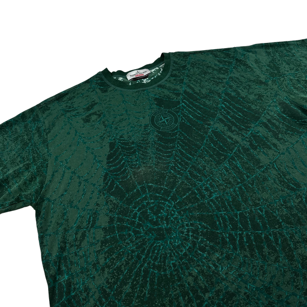 Stone Island x Supreme 2023  Spiderweb T Shirt - XL