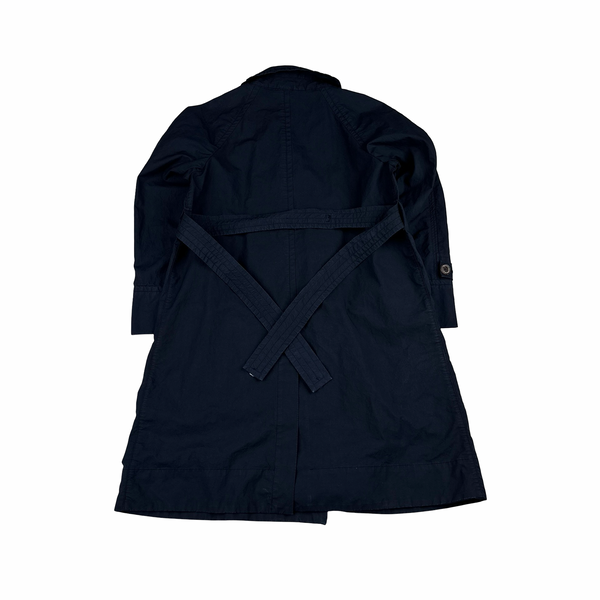 CP Company 2009 Navy Nylon Trench Coat - XS