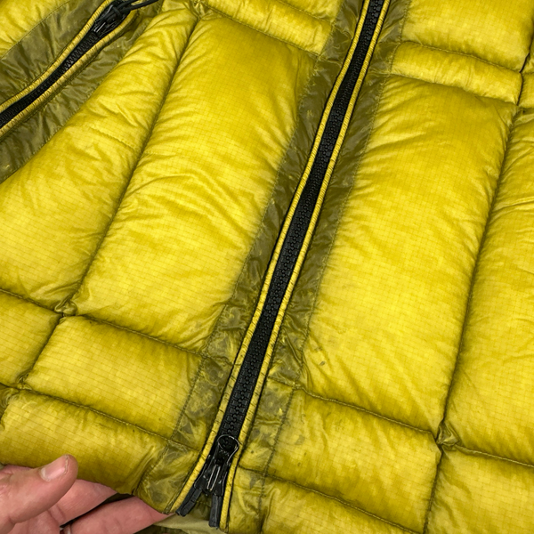CP Company Yellow DD Shell Down Puffer - Small