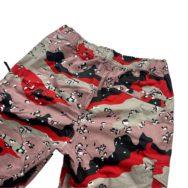 Stone Island 2020 3C+PU Desert Camo Cargo Shorts - 30"