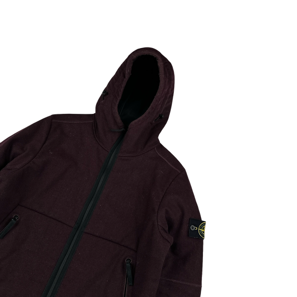 Stone Island 2017 Burgundy Panno R 4L Stretch Jacket - Small