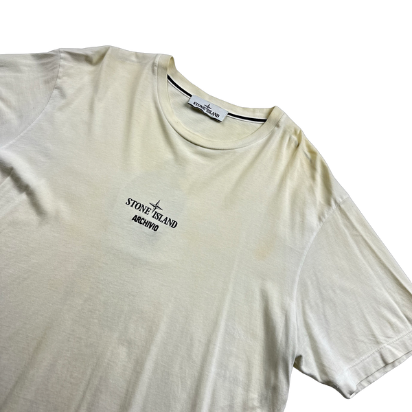 Stone Island 2016 Pure Metal Archivo Short Sleeve T Shirt - XL
