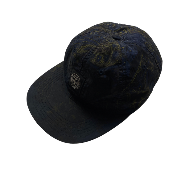 Stone Island x Supreme 2015 Blue Paisley Cap