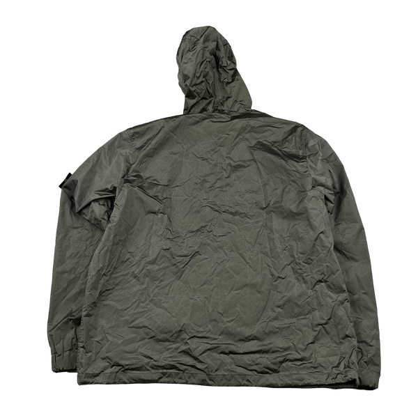 Stone Island Grey 2007 Nylon Metal Hooded Jacket - XXL