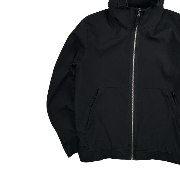 Stone Island 2019 Black Light Soft Shell R Jacket - Medium
