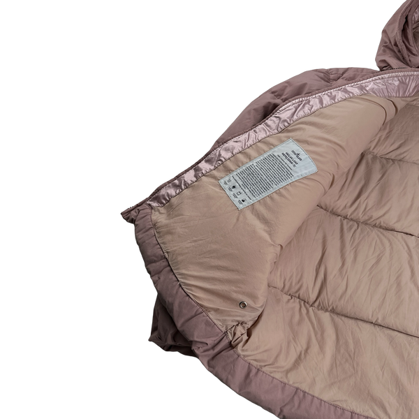 Stone Island 2022 Pink Naslan Light Watro Down TC Puffer - XL