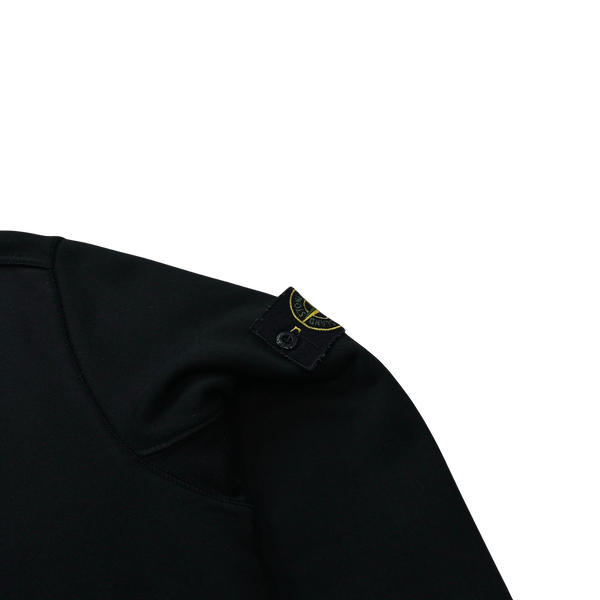 Stone Island 2019 Black Crewneck Sweatshirt - Small