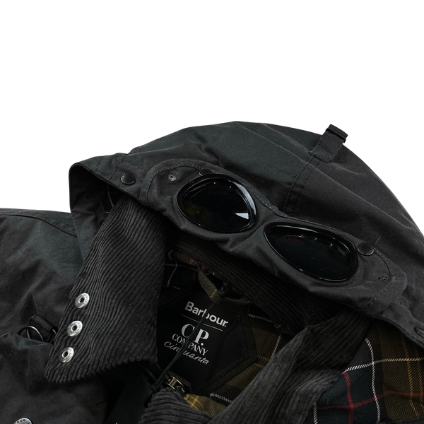 CP Company x Barbour Multi Pocket 500 Mille Waxed Jacket - XXL
