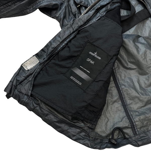 Stone Island Black Opak Shadow Project Jacket - Medium