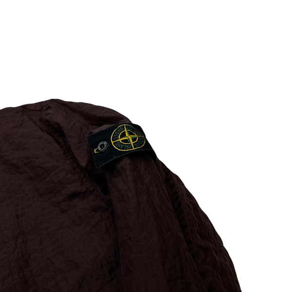 Stone Island 2001 Red Monofilament Mesh Jacket - Small
