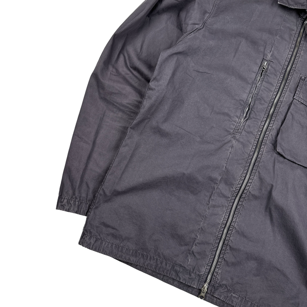 Stone Island 2019 Lilac Cotton Overshirt - Large