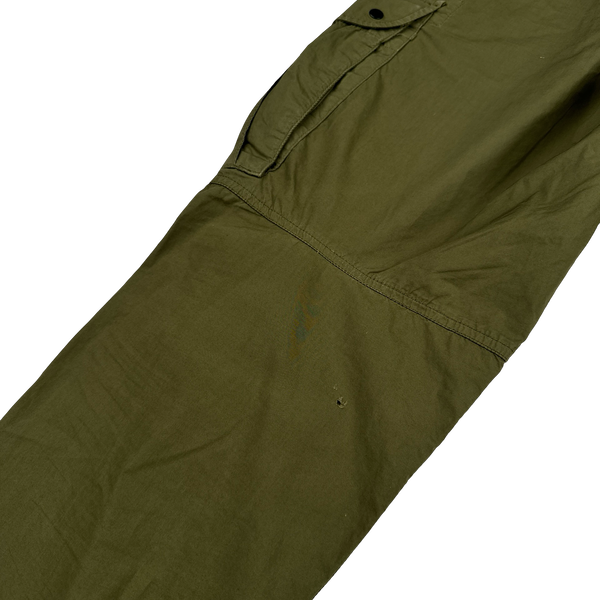 Stone Island 2021 Khaki Regular Tapered Cargo Trousers - 30"