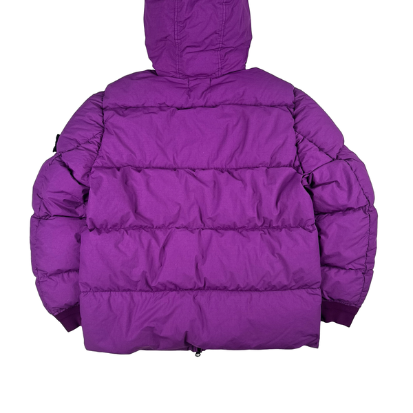 Stone Island Fuchia Purple Naslan Light Watro Down TC Puffer - XL