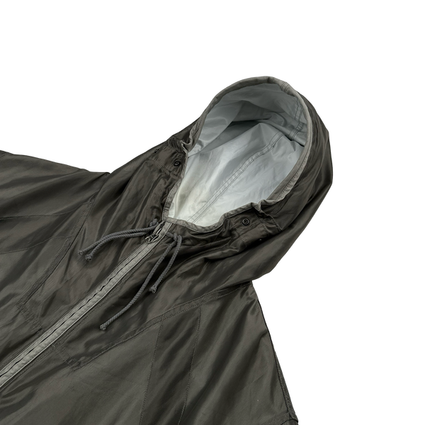 Stone Island 2006 Silver Reflective Mesh Reflective no.979 Jacket