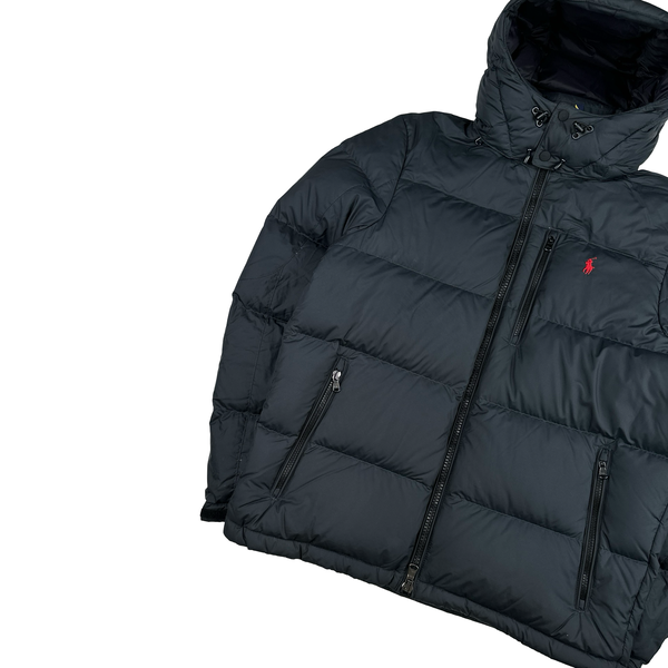 Ralph Lauren Black Puffer Thick Down Puffer Jacket - Medium